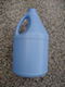 Photo de Bottle 3.6 l round blue