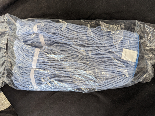 Photo de Tête moppe bleu 450 gr