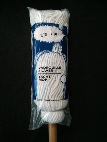 Photo de Vadrouille ronde blanche 275 gr.