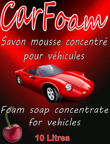 Photo de Car Foam Rouge