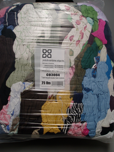 Picture of Co3004, Colored recycled cloth ( with seam)