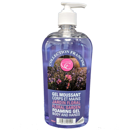 Photo de Gel mains jardin floral