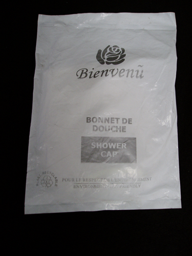 Photo de Bonnet de douche pour motel