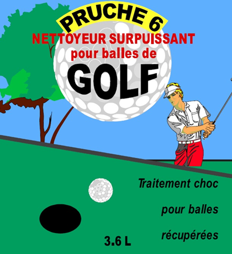 Picture of Pruche 6, cleaner for recovered golf balls