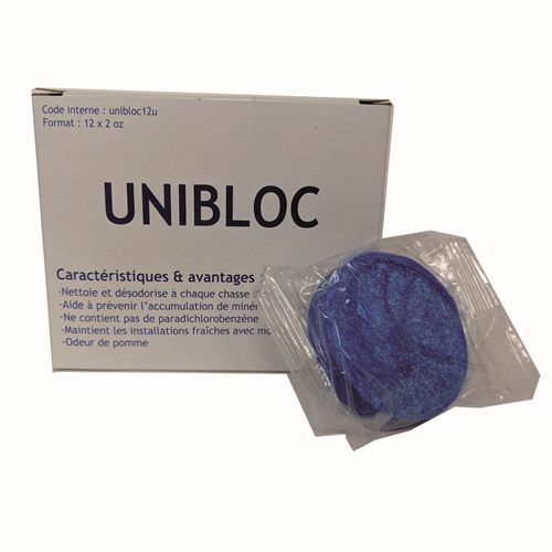 Unibloc, bloc bio pour urinoir