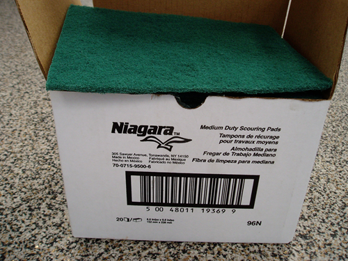 Picture of 3m96n, green pad Niagara 6x9''